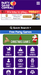 Mobile Screenshot of partygamecentral.com